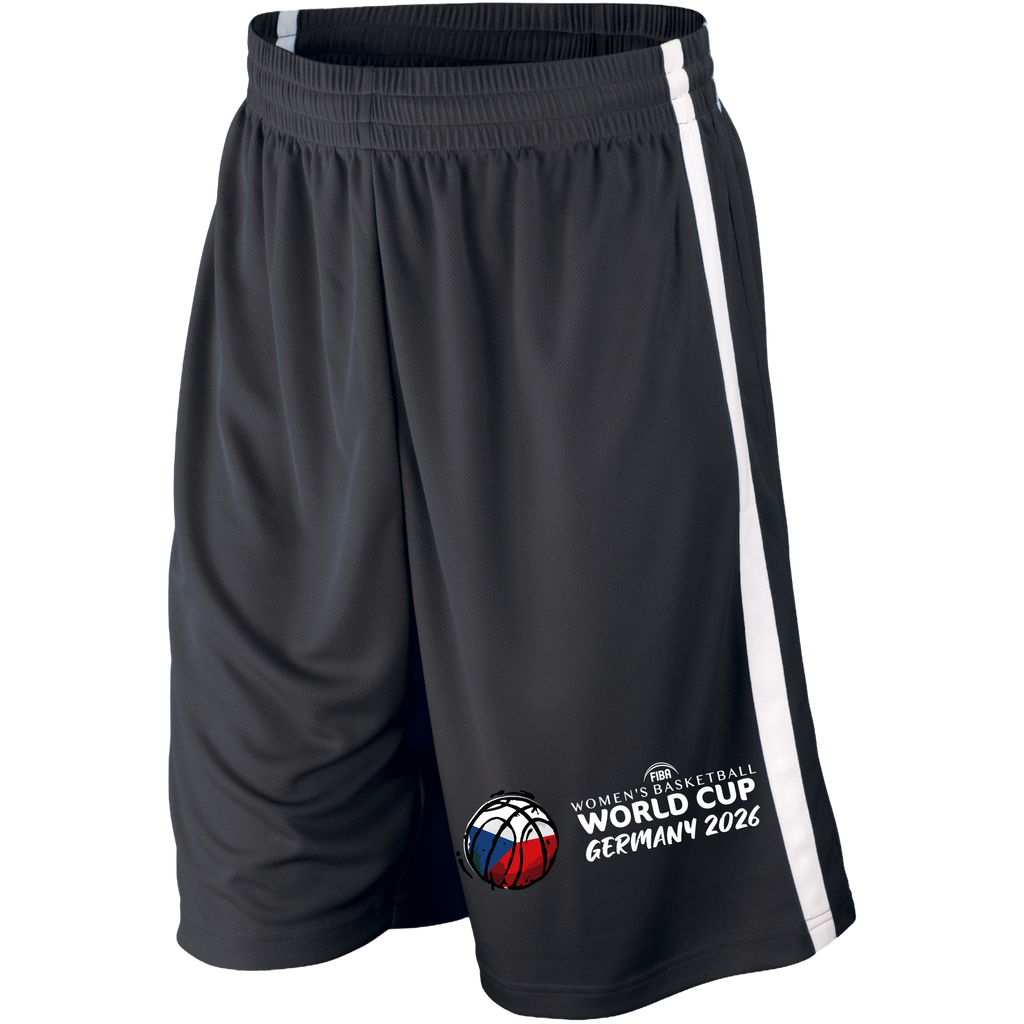 Czechia Basketball Shorts – Bearlina Flagspin | WBWC 2026