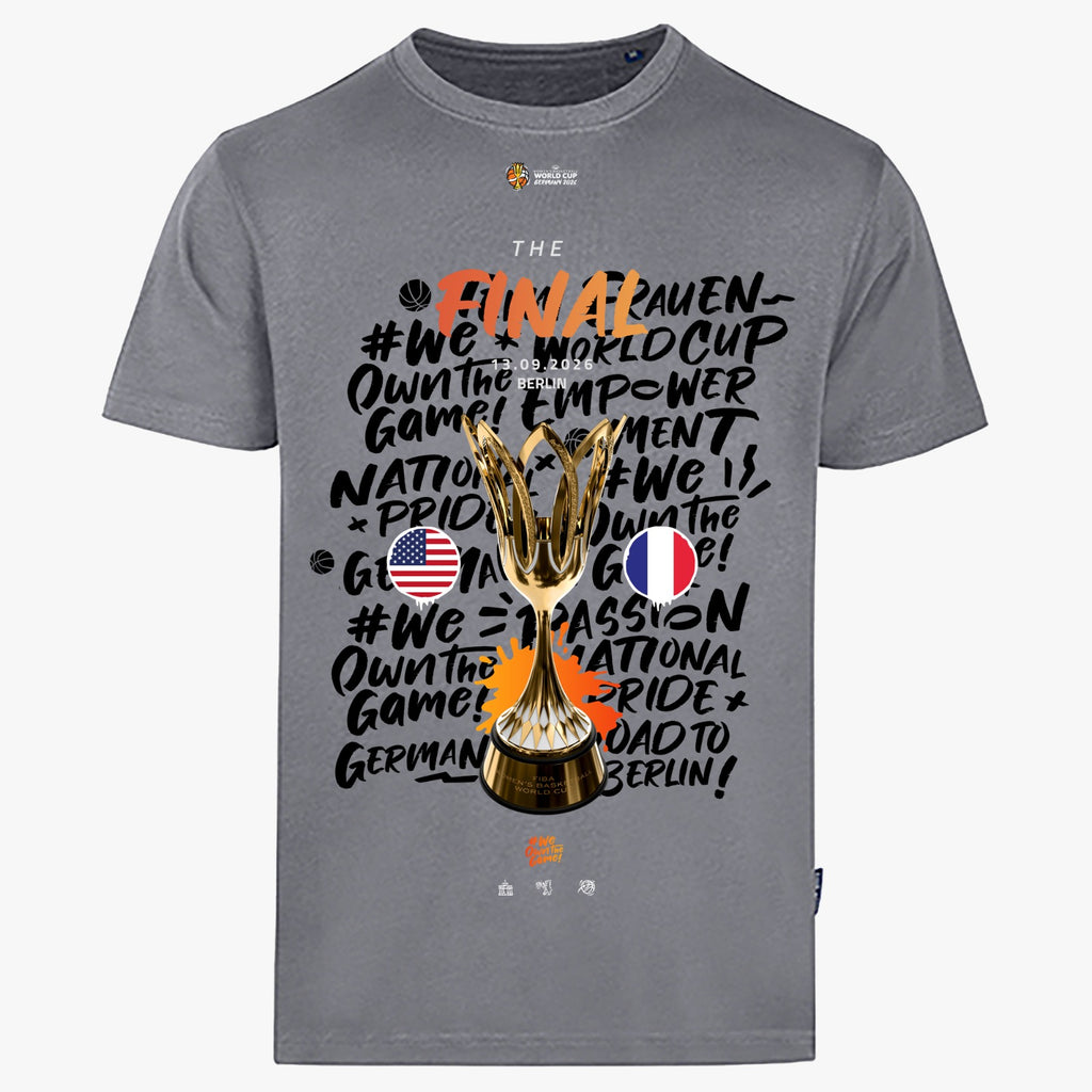 FIBA World Cup 2023 Final Tシャツ T-Shirt – We Own The Game | WBWC 2026 - Official FIBA Store